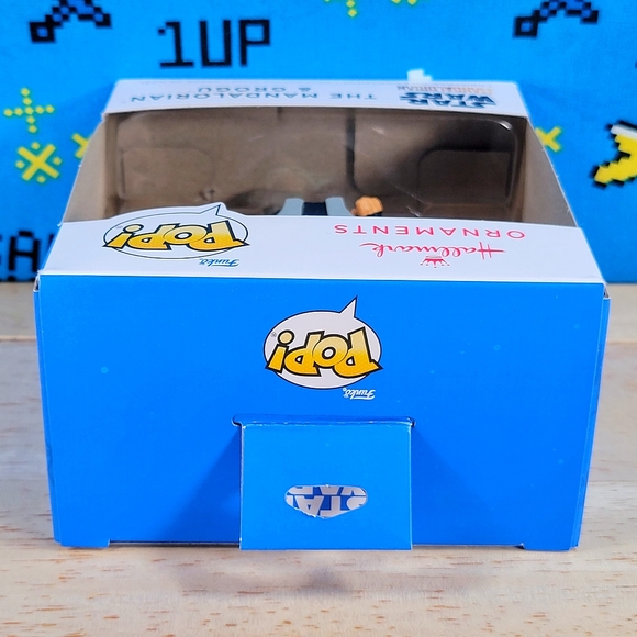 Funko Pop The Mandalorian & Grogu Hallmark Vinyl 3" Christmas Tree Ornament New - Picture 7 of 9